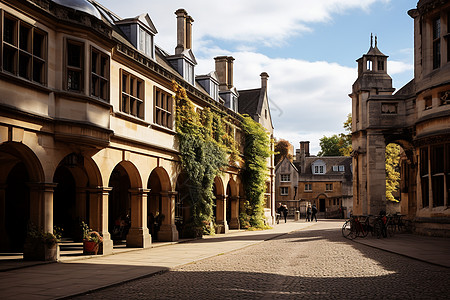牛津的古建筑图片