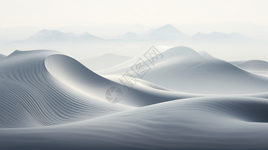 内蒙古沙漠沙漠简约背景设计图片