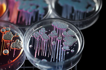 微观细菌繁衍世界图片