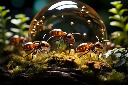 蚂蚁的奇妙细节图片
