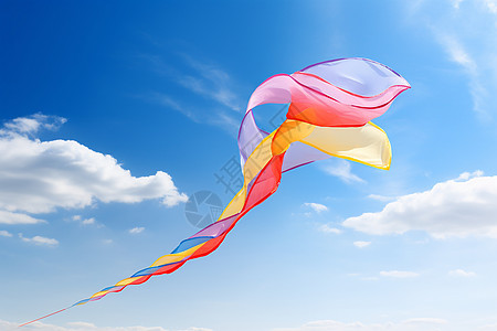 空中飞翔的风筝图片