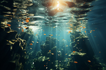 水下世界的自然之美图片