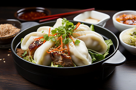 传统美食的广式蒸饺图片