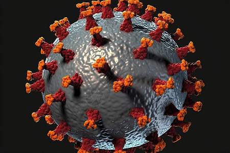 新冠病毒三维版图片