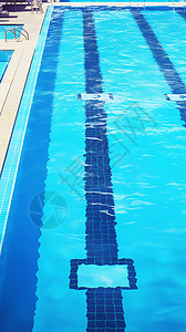 游泳比赛游泳池图片