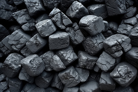 新鲜开采的煤炭资源图片