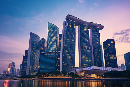 新加坡现代城市市中心图片