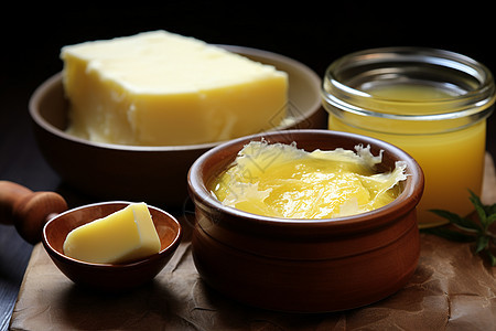 黄油与奶酪图片