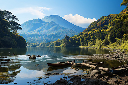 静谧山林图片