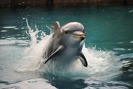 欢快的海豚图片
