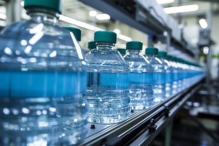 全流程工业生产中的塑料瓶回收流程背景