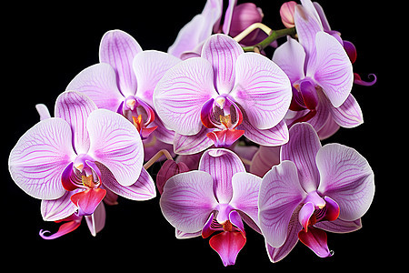 紫色花朵的绽放图片