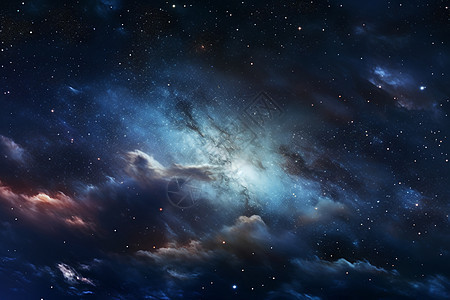 星河里的一束亮光图片