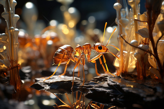 微观的蚂蚁图片