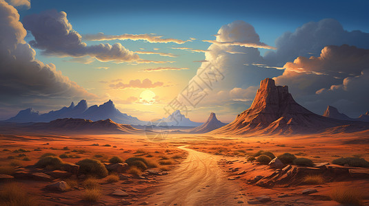 沙漠风景图片