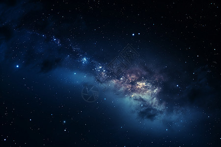 宇宙浩瀚的繁星图片