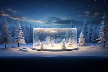 冬季圣诞背景图片