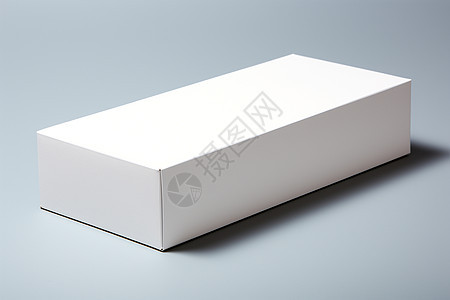 纯白色的包装盒图片