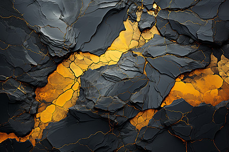 矿石背景煤炭煤层高清图片