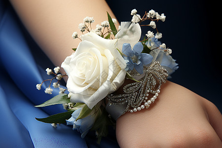 新娘的玫瑰手腕图片