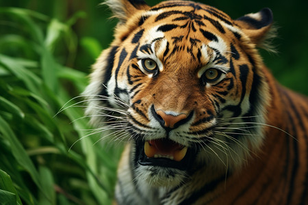 丛林中的老虎图片
