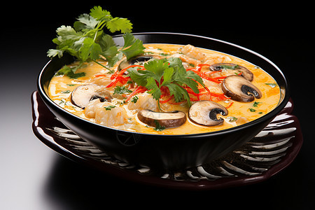 泰式海鲜浓汤图片