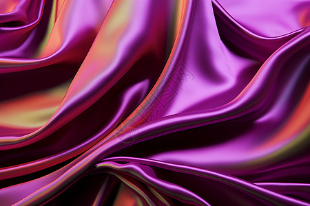 奢华的紫色丝绸织物图片