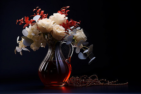 透明的花瓶图片