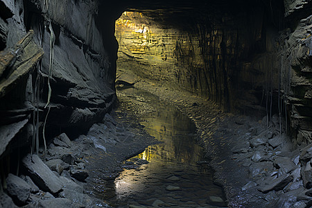 地下煤矿图片
