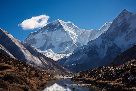 冰山雪峰图片