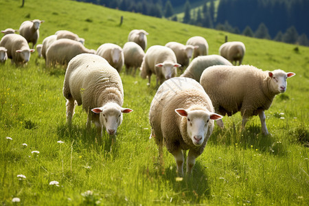 绵羊养殖图片