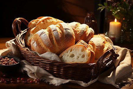 面包作坊图片