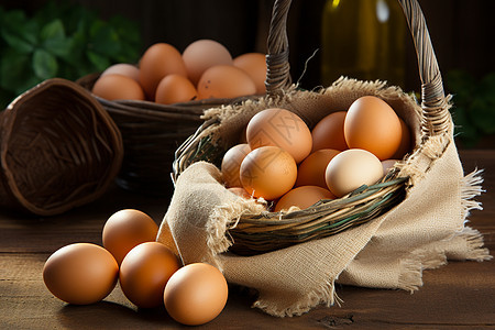 健康营养的鸡蛋图片