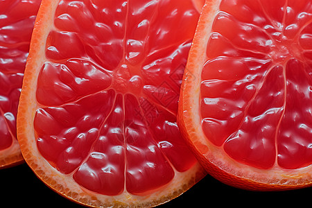 健康多汁的红柚背景图片