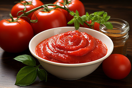 绝美的番茄酱图片