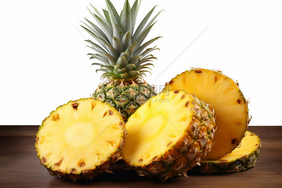 营养健康的菠萝图片