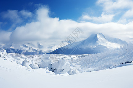 雪山景象图片