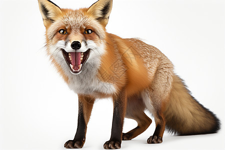 狩猎的红狐狸图片