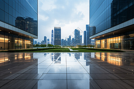 城市商业办公大楼图片