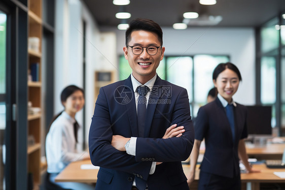 里的正装男人图片