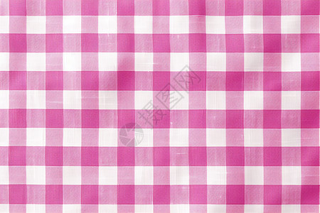 粉色格纹桌布图片