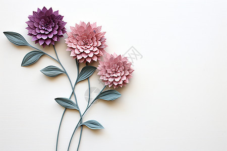 手工木制花朵图片