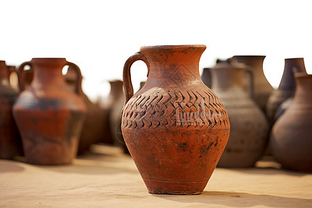 传统历史的古典美陶器图片