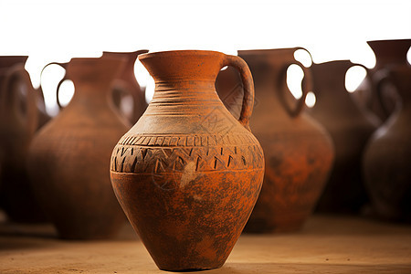 历史悠久的古典美陶器图片