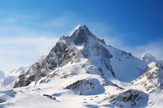 冰雪中的宁静图片