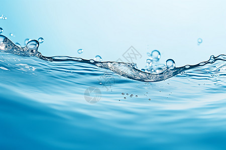 清新的水液体背景图片
