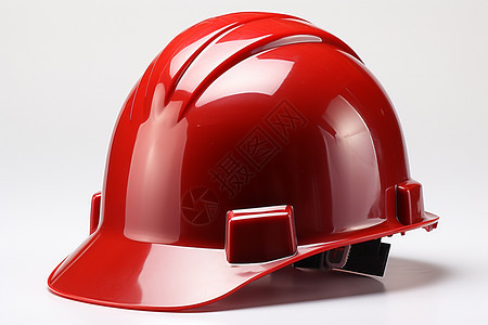 红色的工业安全帽图片