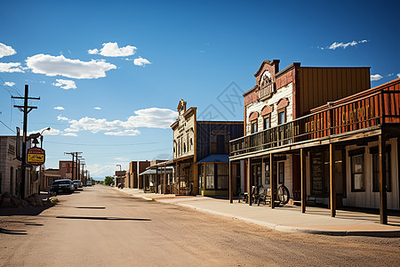 美国西部小镇图片