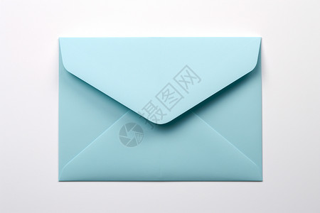 蓝色的文化信封背景图片