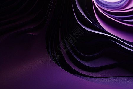 流畅的紫色系创意背景图片
